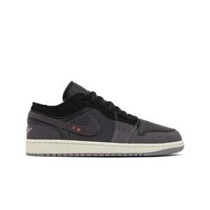 Nike Air Jordan 1 Low Craft Inside Out Black DS 5.5Y / 7 women NEW!